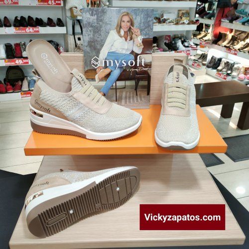 Deportivo Casual Vegano MYSOFT 23M280 con Memory Foam Primavera Verano 23 Coslada