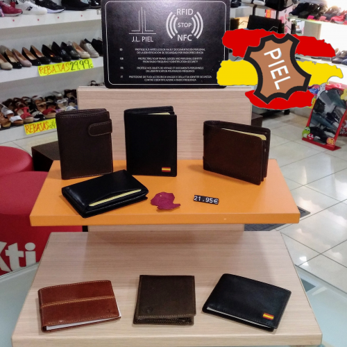 Carteras de Hombre en Piel Hecho en España